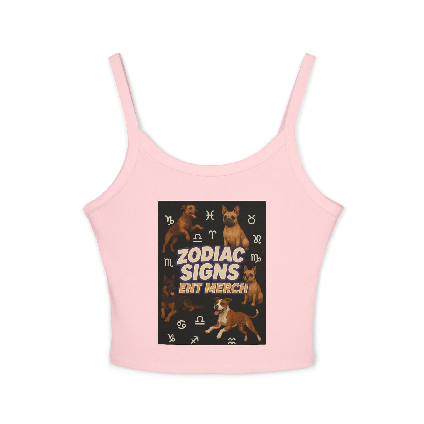 Sagittarius Zodiac Spaghetti Strap Tank Top, Astrology Apparel, Horoscope Gift, Birthday Top, Summer Fashion, Zodiac Sign Clothing