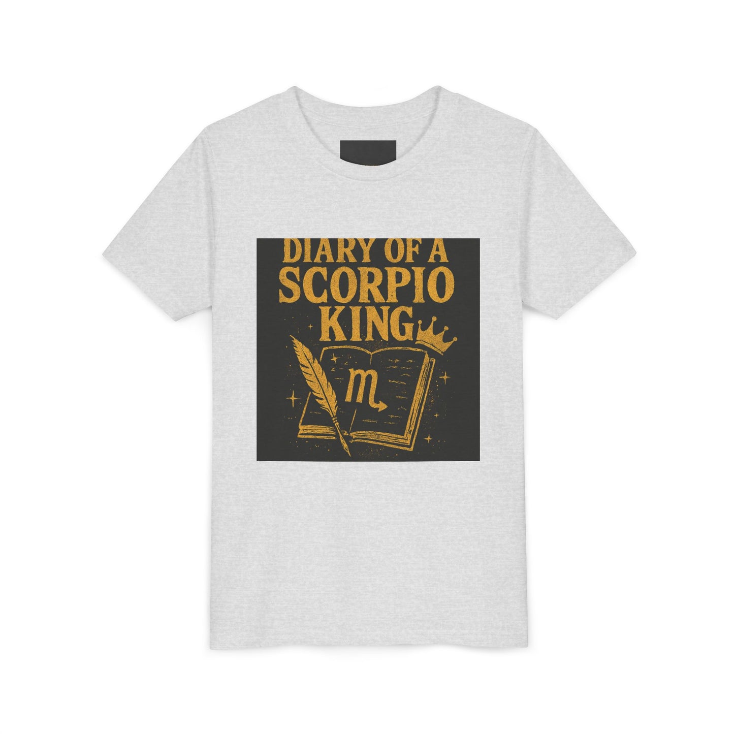 Gemini Wolf Youth Short Sleeve Tee - Astrology Shirt, Birthday Gift, Zodiac Apparel, Unique Tee for Kids