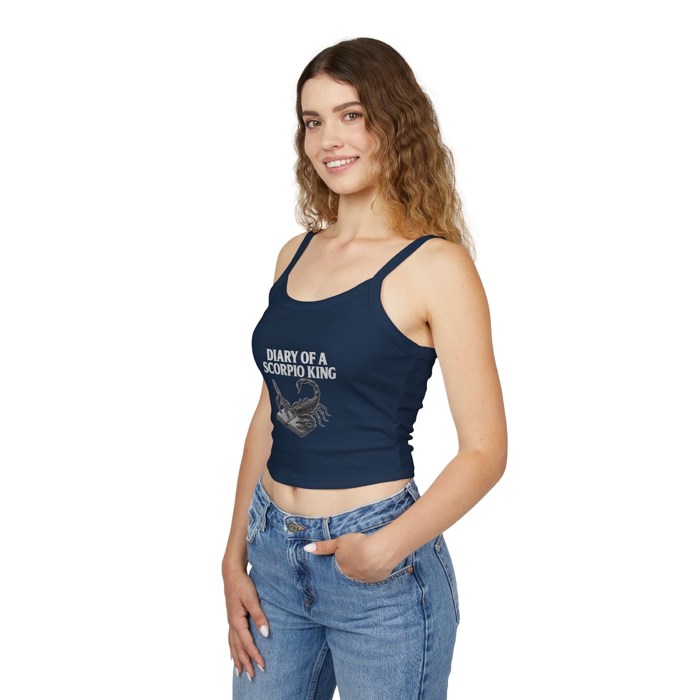 Sagittarius Zodiac Spaghetti Strap Tank Top, Astrology Apparel, Horoscope Gift, Birthday Top, Summer Fashion, Zodiac Sign Clothing