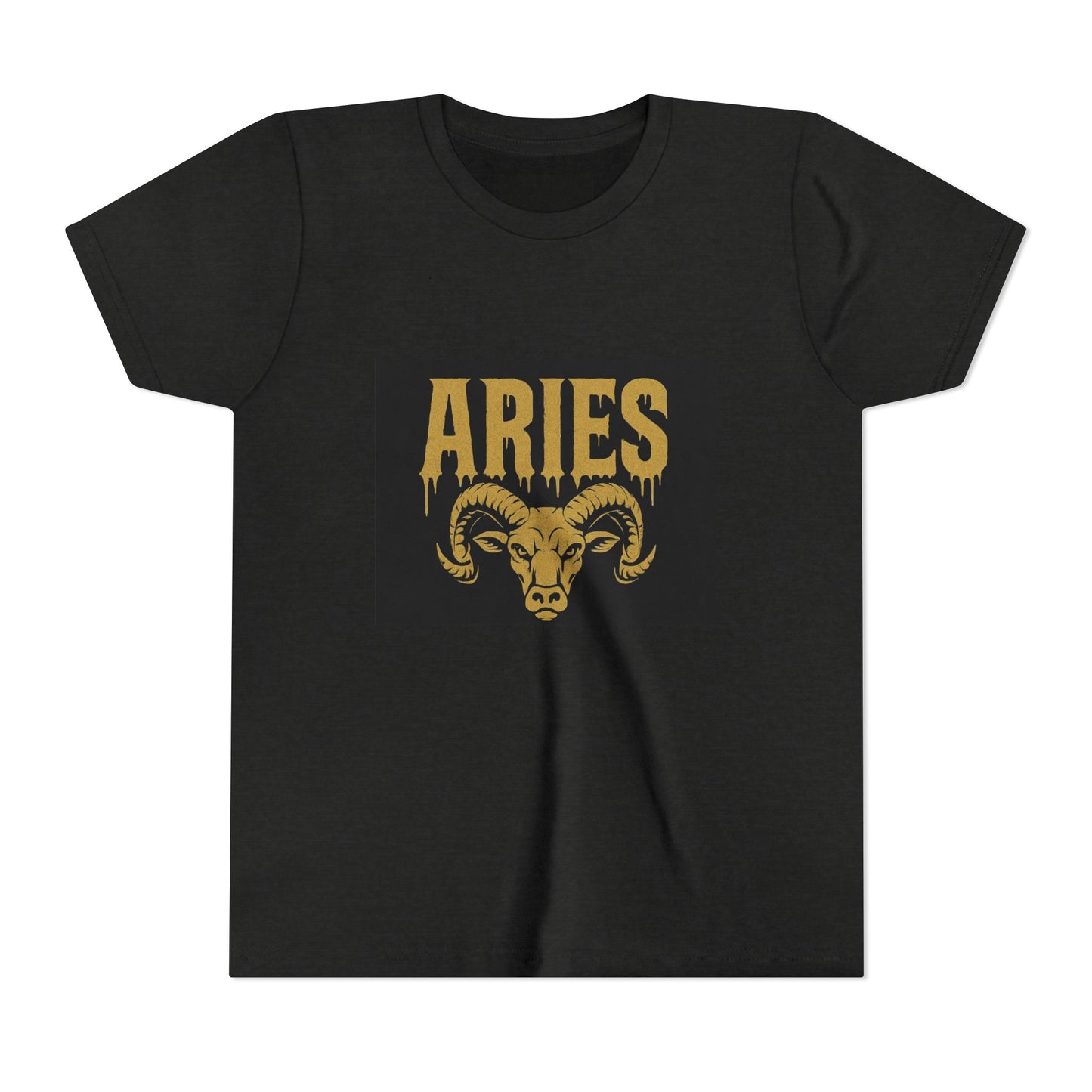 Gemini Wolf Youth Short Sleeve Tee - Astrology Shirt, Birthday Gift, Zodiac Apparel, Unique Tee for Kids