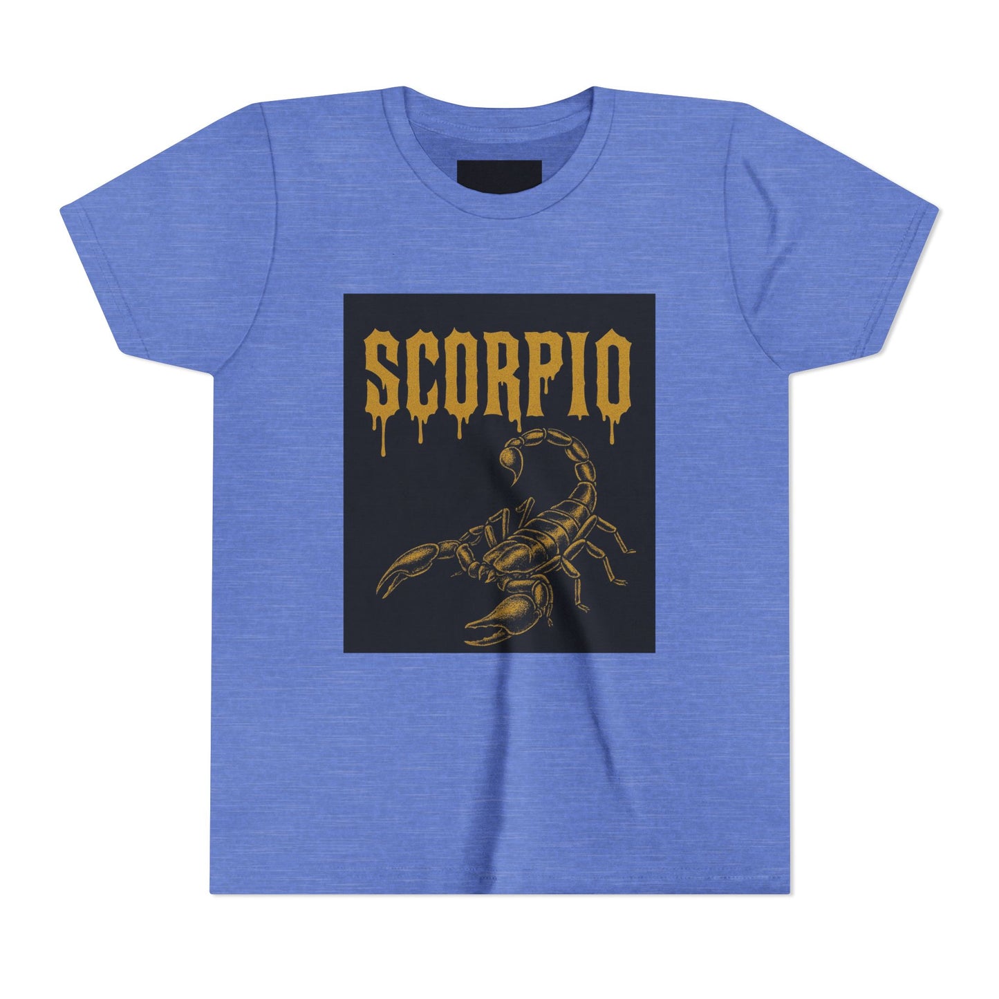 Gemini Wolf Youth Short Sleeve Tee - Astrology Shirt, Birthday Gift, Zodiac Apparel, Unique Tee for Kids