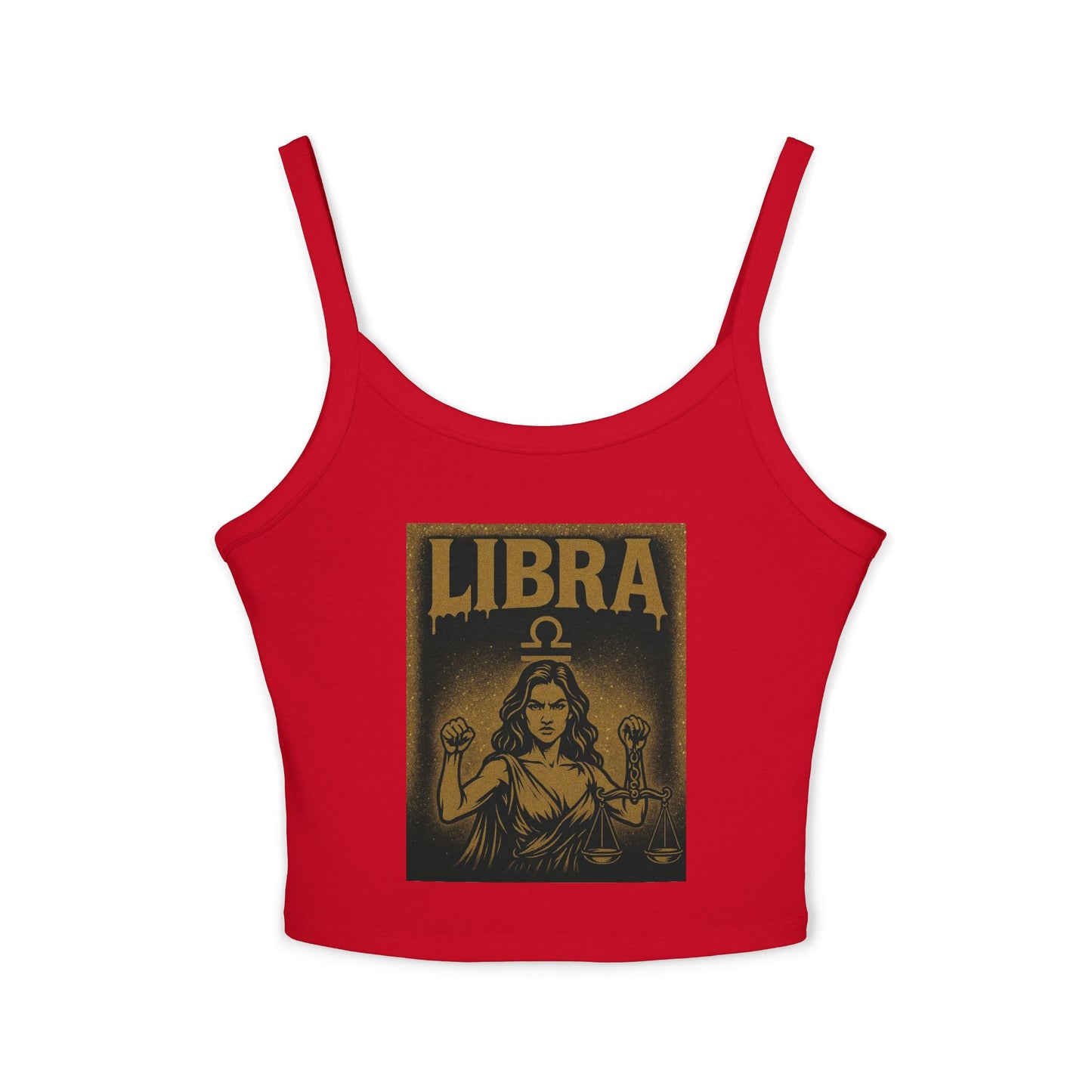 Sagittarius Zodiac Spaghetti Strap Tank Top, Astrology Apparel, Horoscope Gift, Birthday Top, Summer Fashion, Zodiac Sign Clothing