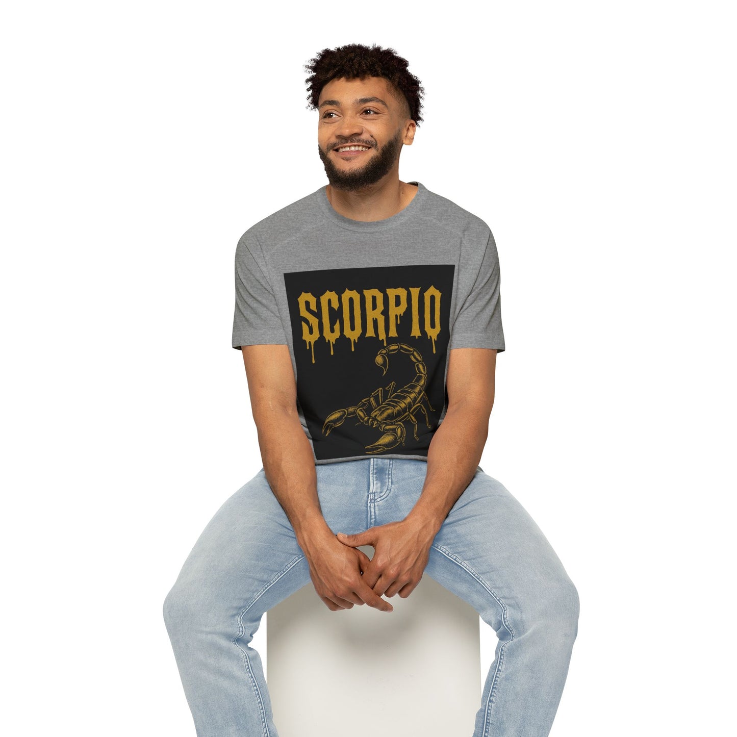 Zodiac Sign Men's Raglan T-Shirt, Astrology Tee, Horoscope Apparel, Gift for Astrology Lovers, Star Sign Shirt