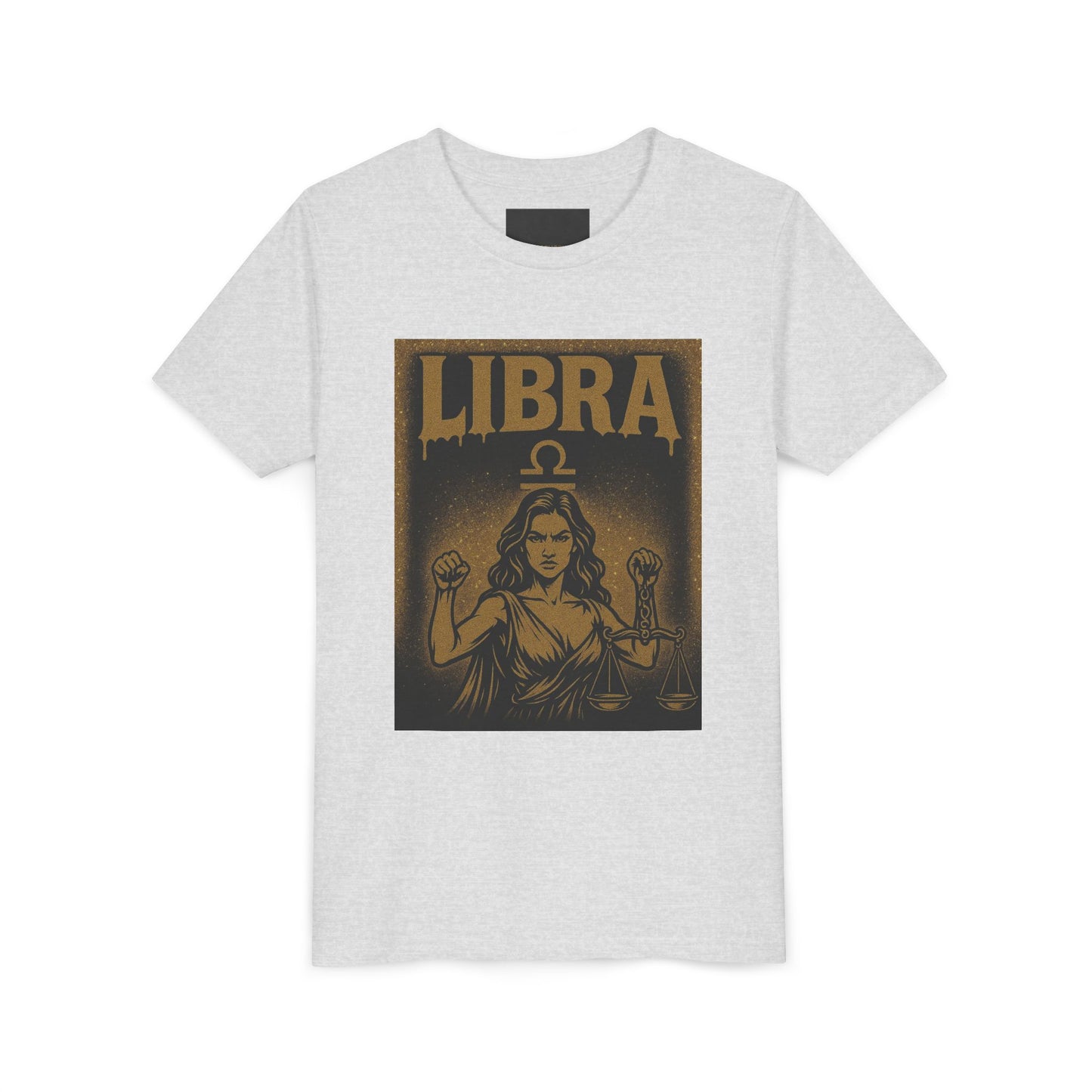 Gemini Wolf Youth Short Sleeve Tee - Astrology Shirt, Birthday Gift, Zodiac Apparel, Unique Tee for Kids