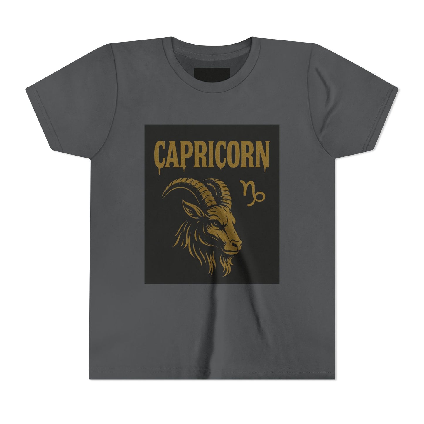 Gemini Wolf Youth Short Sleeve Tee - Astrology Shirt, Birthday Gift, Zodiac Apparel, Unique Tee for Kids