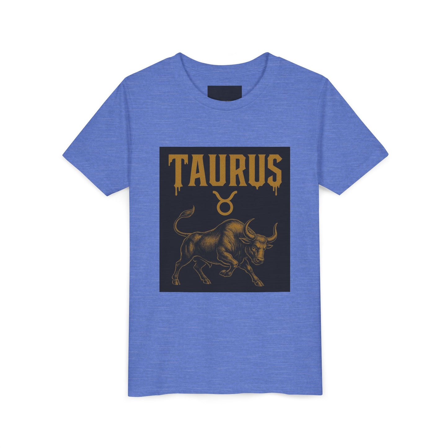 Gemini Wolf Youth Short Sleeve Tee - Astrology Shirt, Birthday Gift, Zodiac Apparel, Unique Tee for Kids