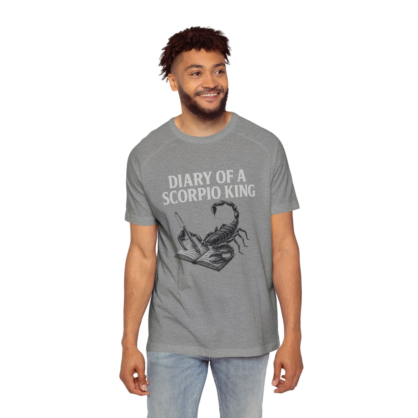 Zodiac Sign Men's Raglan T-Shirt, Astrology Tee, Horoscope Apparel, Gift for Astrology Lovers, Star Sign Shirt