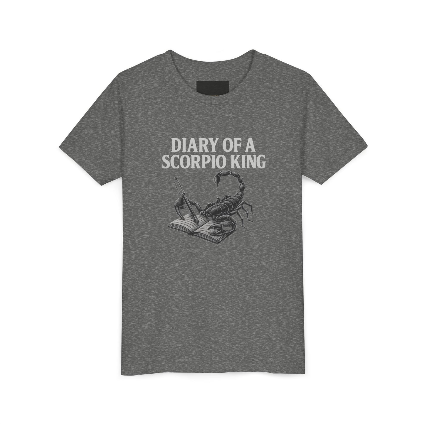 Gemini Wolf Youth Short Sleeve Tee - Astrology Shirt, Birthday Gift, Zodiac Apparel, Unique Tee for Kids