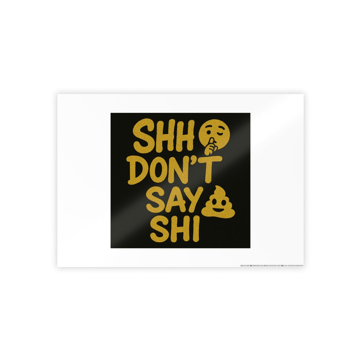 Glossy Art Print - Inspirational Decor, Urban Wall Art, Modern Home Decor, Motivational Poster, Unique Gift Idea