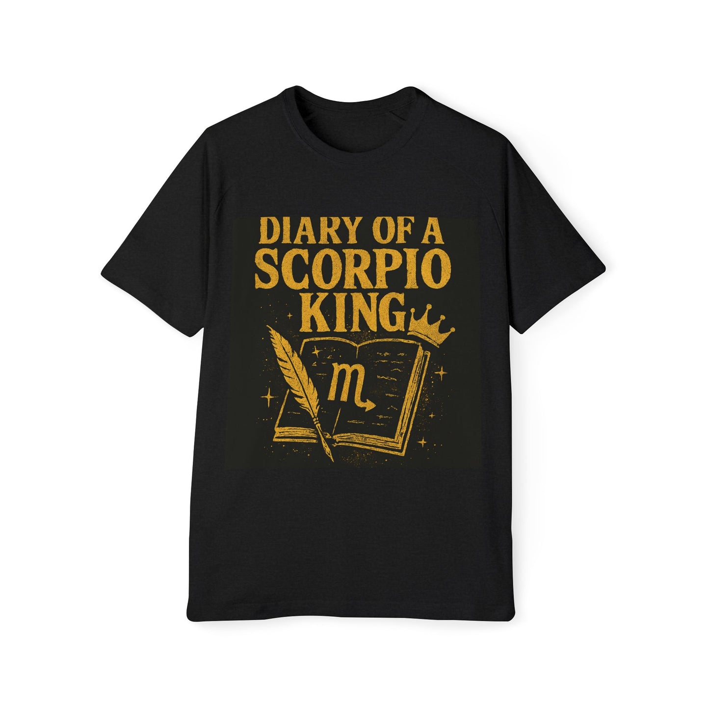 Zodiac Sign Men's Raglan T-Shirt, Astrology Tee, Horoscope Apparel, Gift for Astrology Lovers, Star Sign Shirt