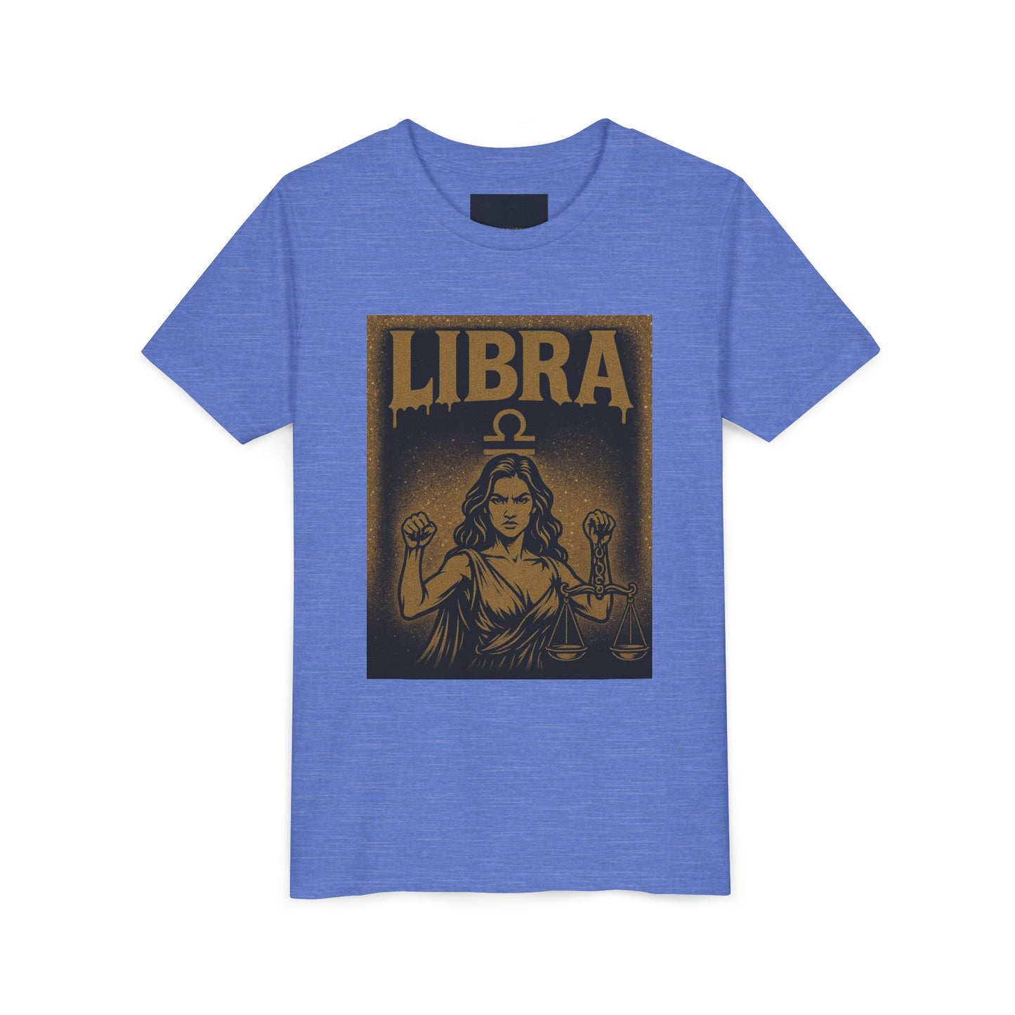 Gemini Wolf Youth Short Sleeve Tee - Astrology Shirt, Birthday Gift, Zodiac Apparel, Unique Tee for Kids