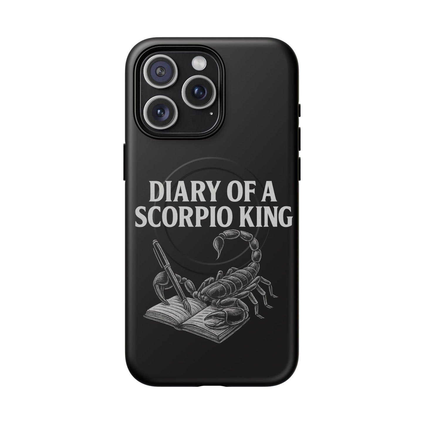 Zodiac Magnetic Phone Case, Tough Phone Cover for Astrologers, Horoscope Gift, Astrology Accessory, Durable Cell Phone Protector