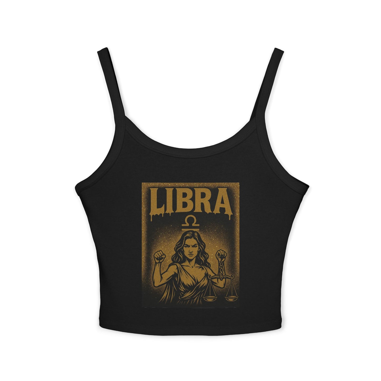 Sagittarius Zodiac Spaghetti Strap Tank Top, Astrology Apparel, Horoscope Gift, Birthday Top, Summer Fashion, Zodiac Sign Clothing