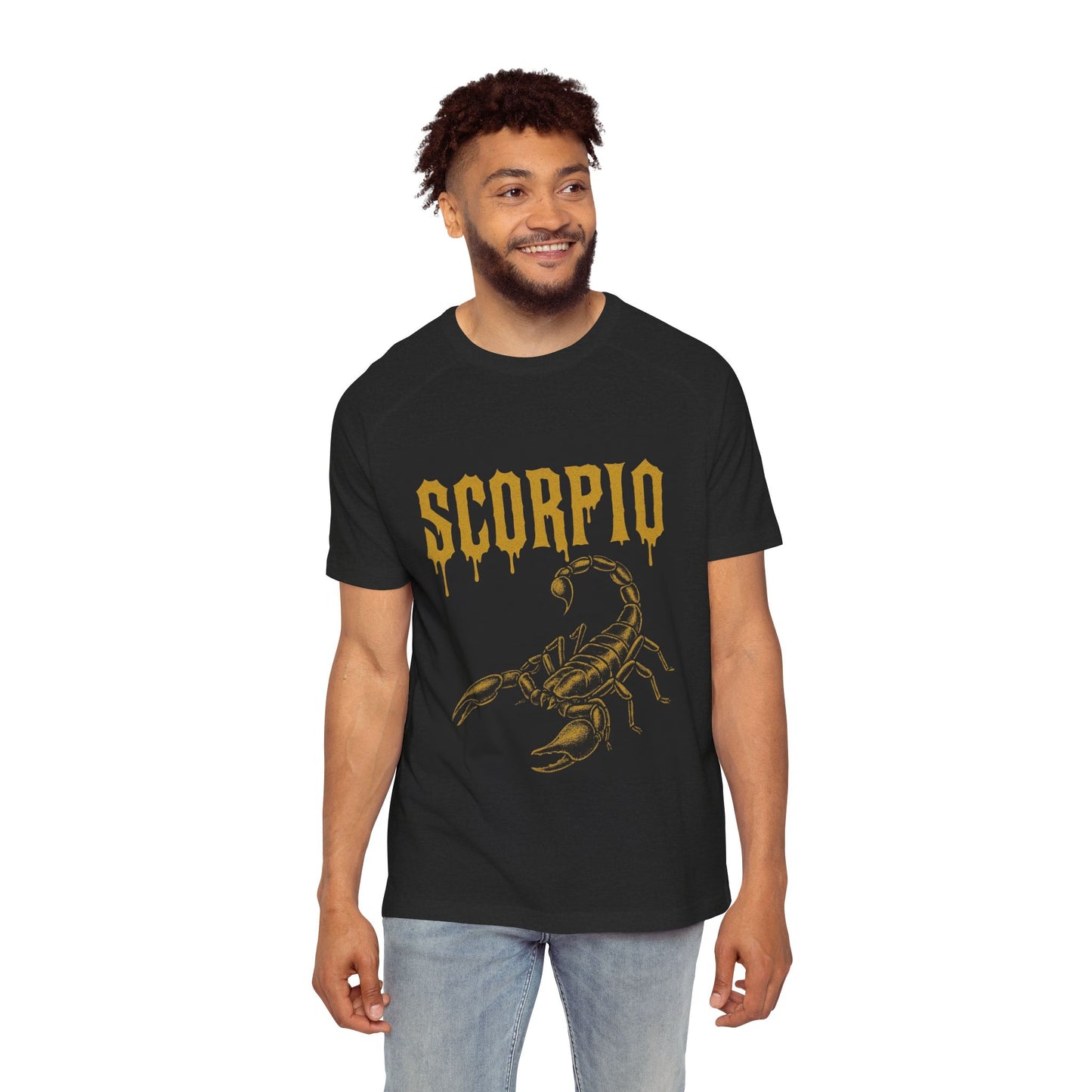 Zodiac Sign Men's Raglan T-Shirt, Astrology Tee, Horoscope Apparel, Gift for Astrology Lovers, Star Sign Shirt