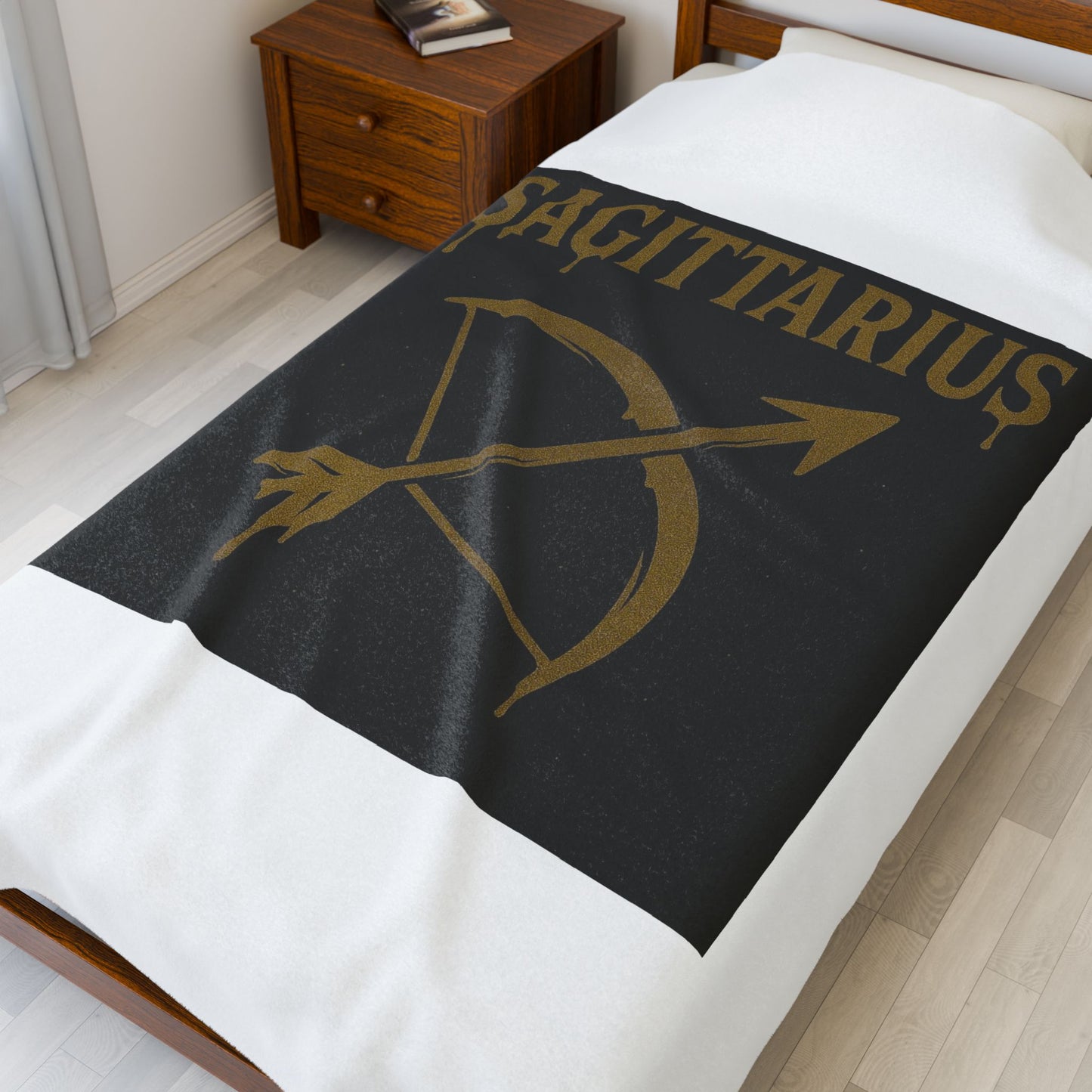 Scorpio Velveteen Plush Blanket | Cozy Zodiac Throw, Astrology Gift, Unique Home Decor, Birthday Gift for Scorpio, Warm & Soft Blanket