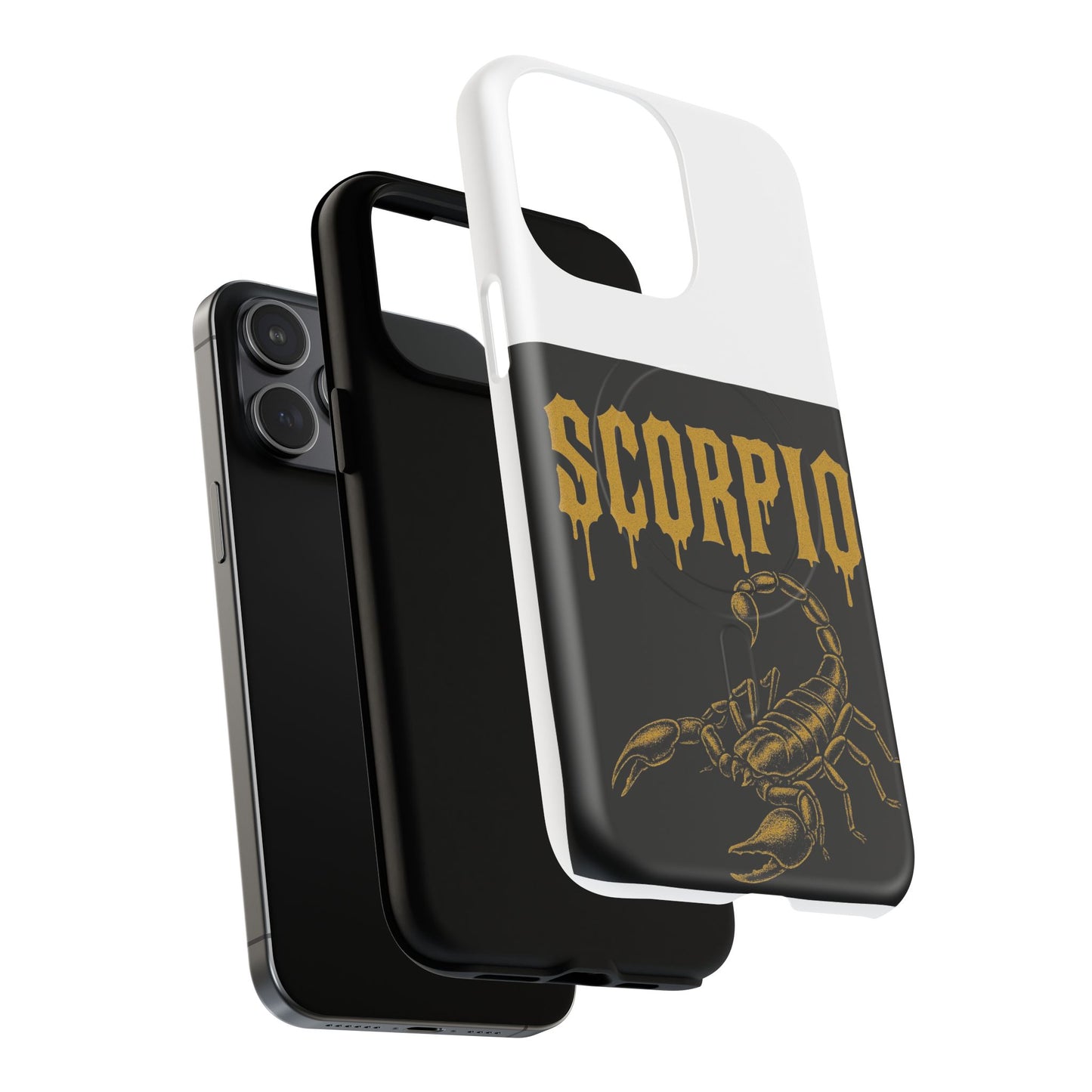 Scorpio Magnetic Phone Case, Tough Phone Cover for Astrologers, Horoscope Gift, Astrology Accessory, Durable Cell Phone Protector