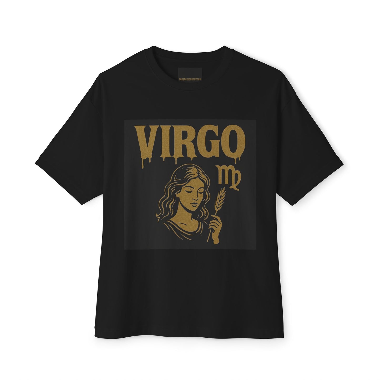 Virgo Unisex Oversized Boxy Tee