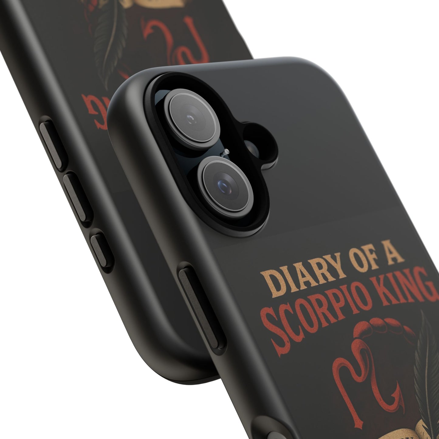 Scorpio King Phone Case - Diary of a Scorpio King, Tough Phone Cover, Zodiac Gifts, Astrology Accessory, Durable Protection
