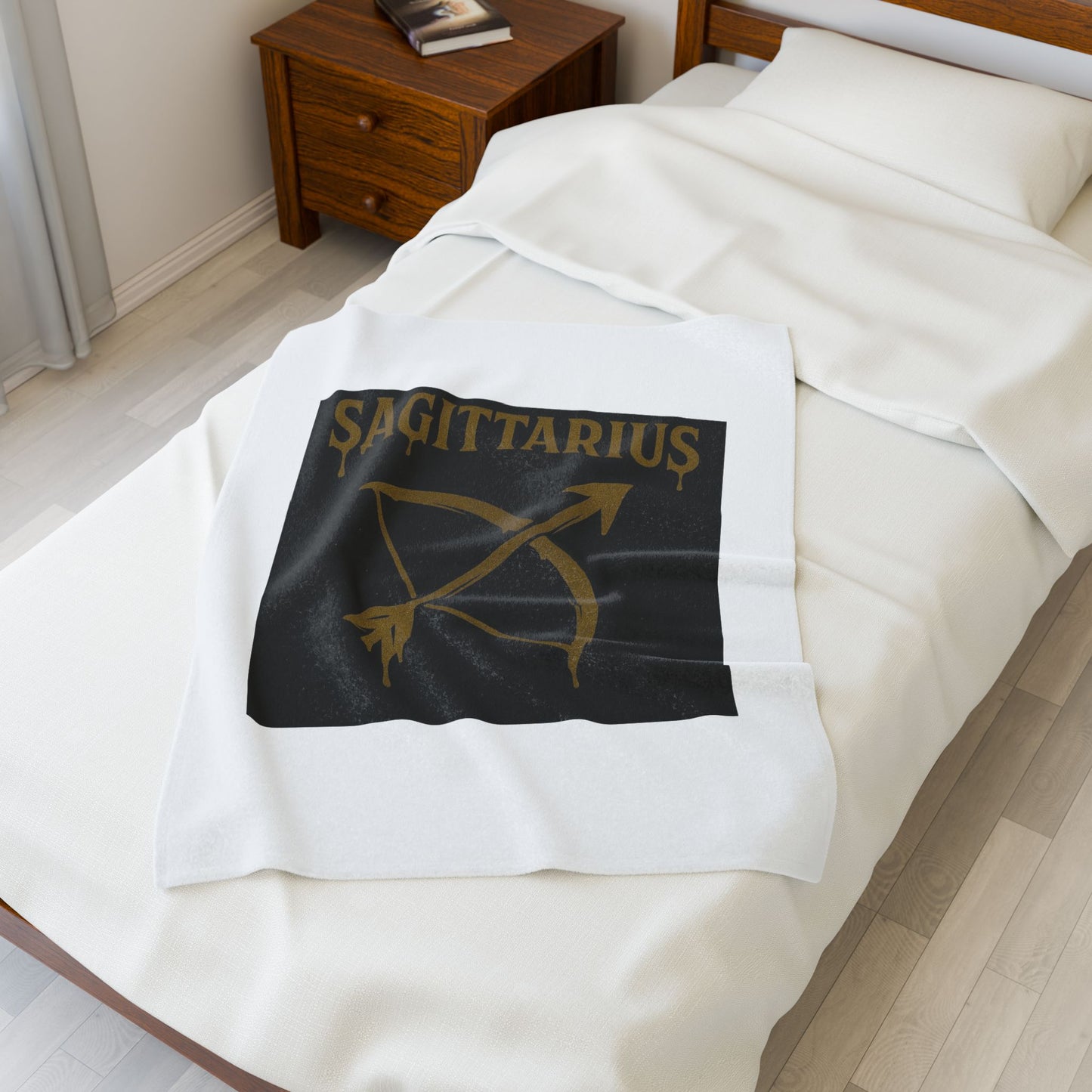Scorpio Velveteen Plush Blanket | Cozy Zodiac Throw, Astrology Gift, Unique Home Decor, Birthday Gift for Scorpio, Warm & Soft Blanket