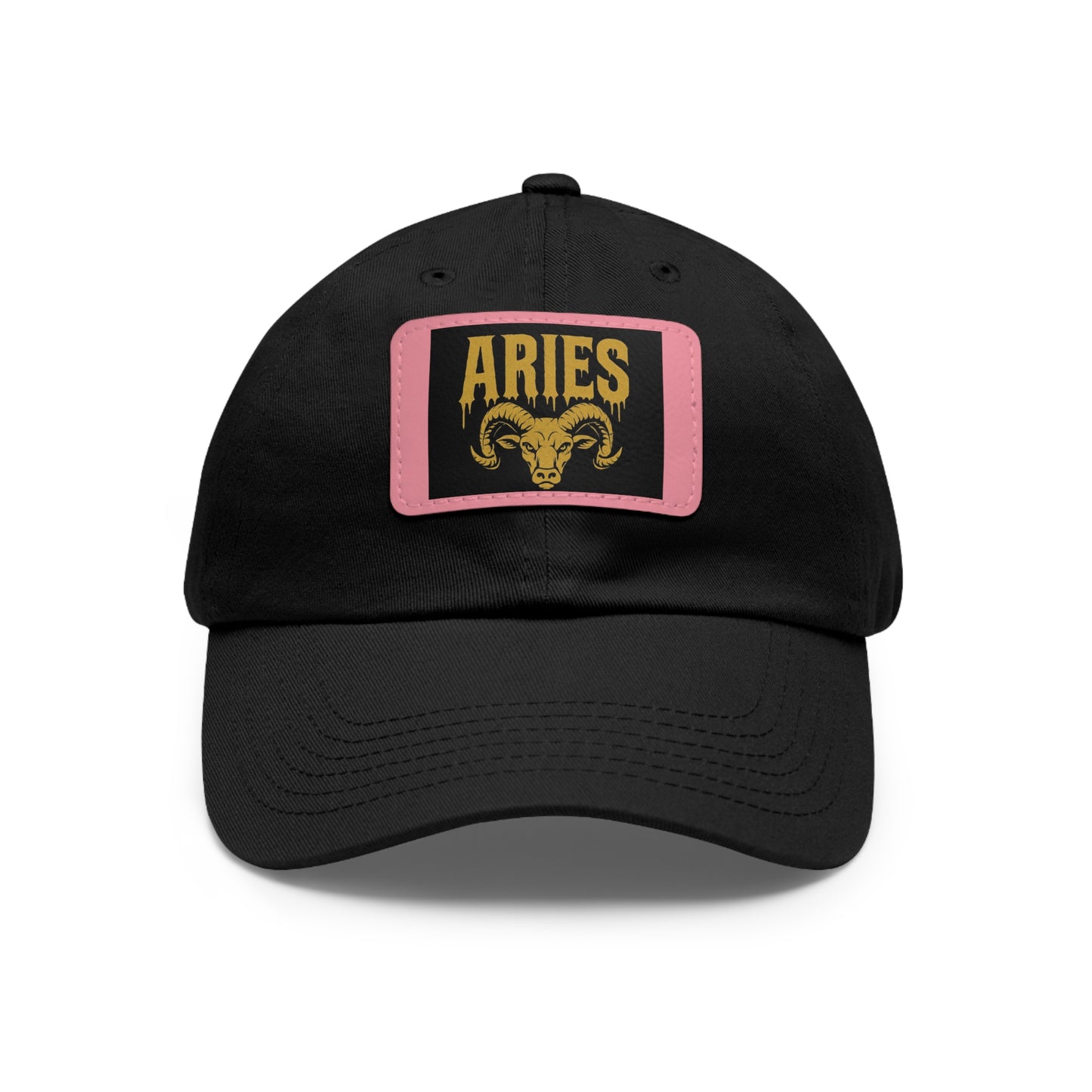Dad Hat with Leather Patch, Astrology Fashion Hat, Gift for Pisces, Casual Outfit Accessory, Birthday Gift for Him