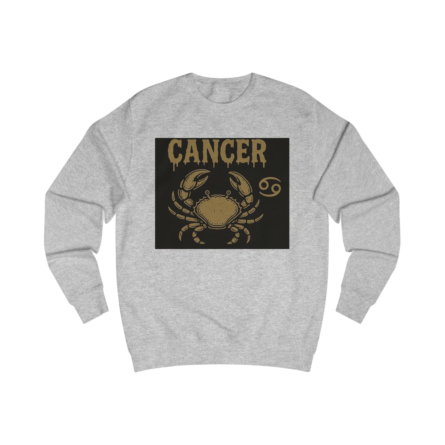 Cancer Zodiac Unisex Sweatshirt, Astrology Gift, Birthday Sweatshirt, Astrology Apparel, Zodiac Sign Clothing, Unique Layering Piece