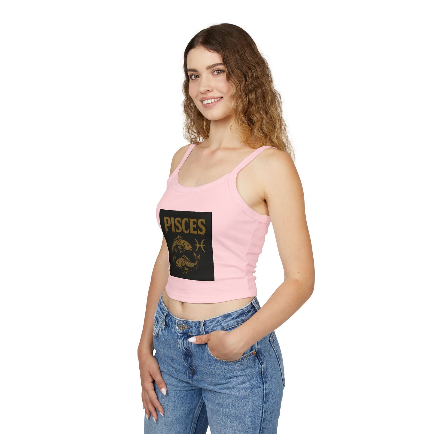 Sagittarius Zodiac Spaghetti Strap Tank Top, Astrology Apparel, Horoscope Gift, Birthday Top, Summer Fashion, Zodiac Sign Clothing