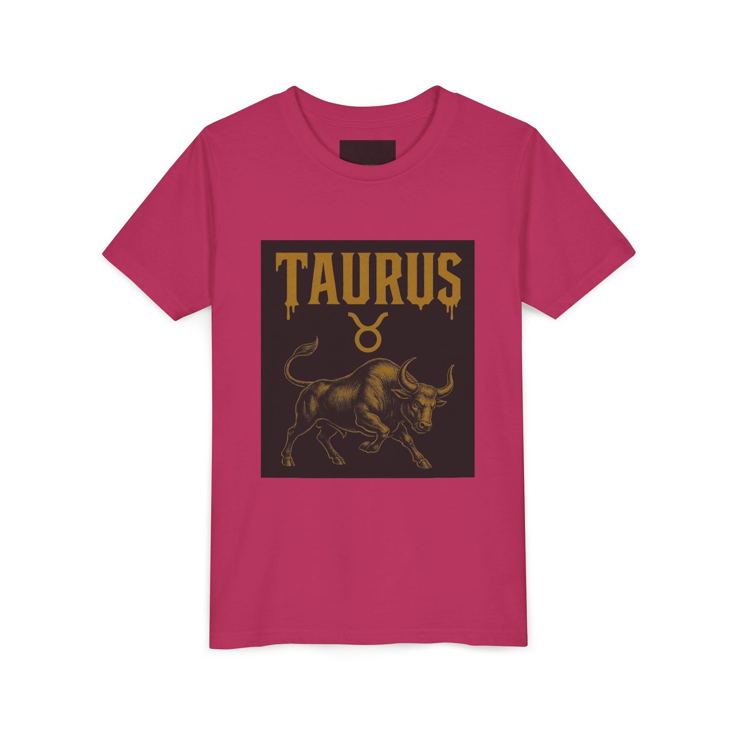 Gemini Wolf Youth Short Sleeve Tee - Astrology Shirt, Birthday Gift, Zodiac Apparel, Unique Tee for Kids