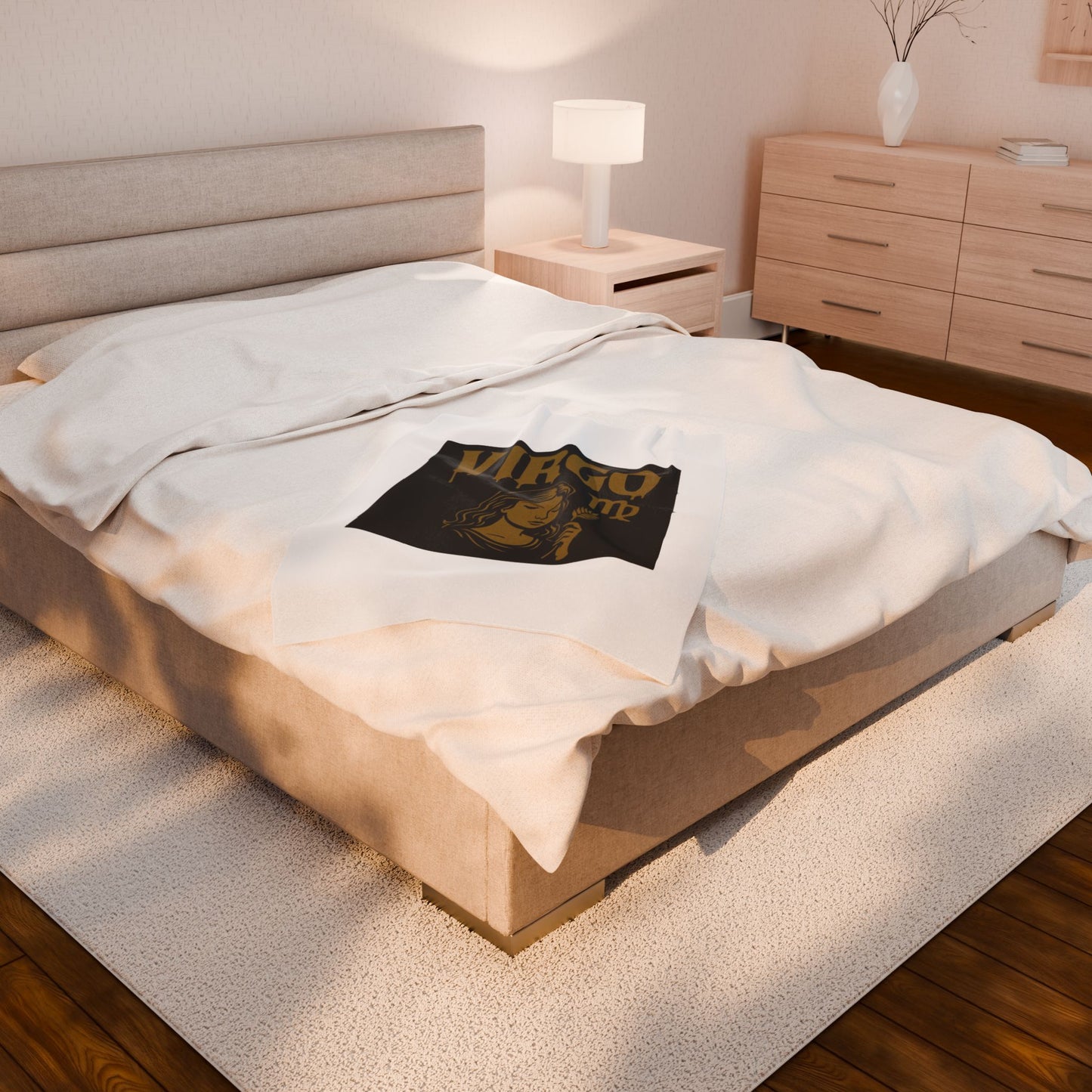 Scorpio Velveteen Plush Blanket | Cozy Zodiac Throw, Astrology Gift, Unique Home Decor, Birthday Gift for Scorpio, Warm & Soft Blanket