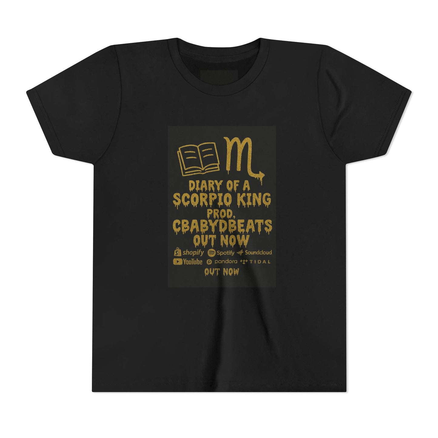 Gemini Wolf Youth Short Sleeve Tee - Astrology Shirt, Birthday Gift, Zodiac Apparel, Unique Tee for Kids