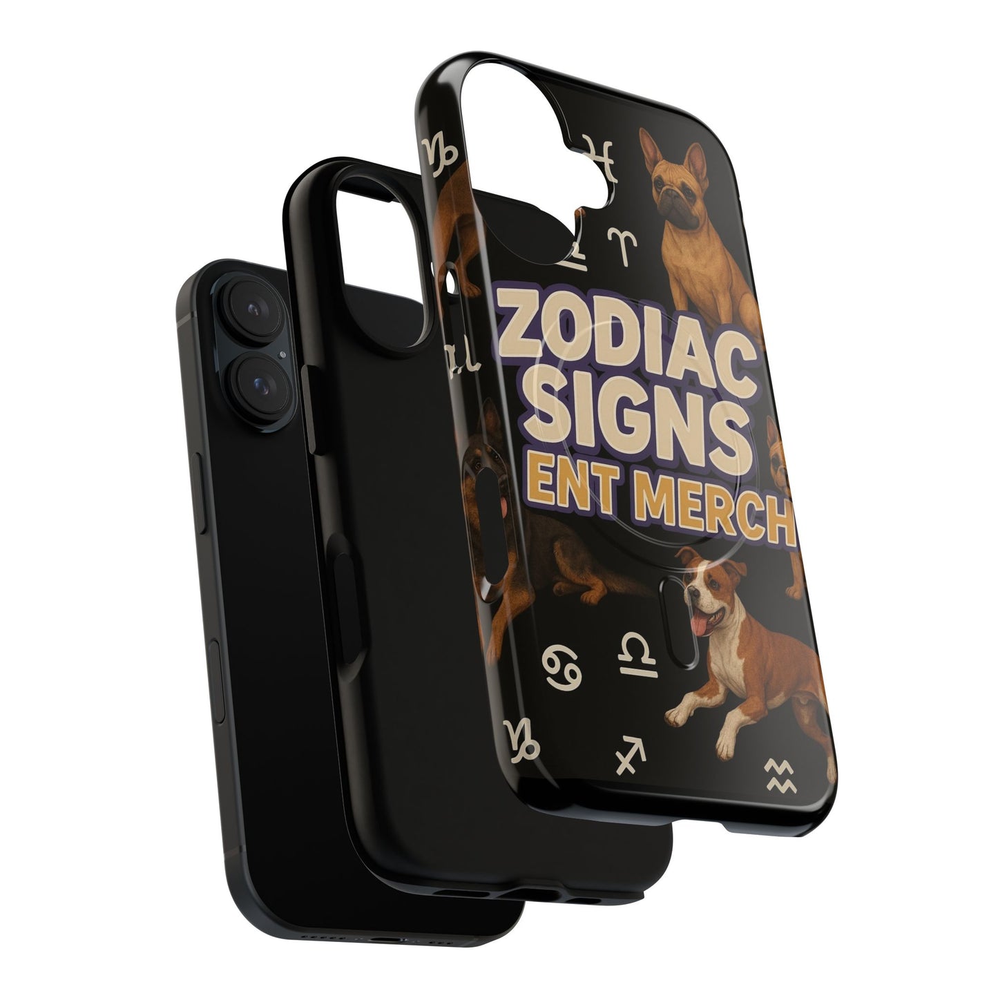 Zodiac Magnetic Phone Case, Tough Phone Cover for Astrologers, Horoscope Gift, Astrology Accessory, Durable Cell Phone Protector
