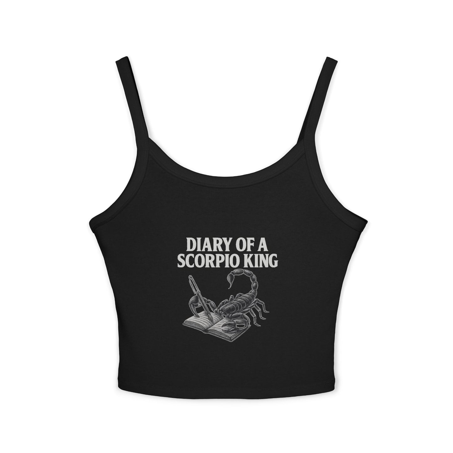 Sagittarius Zodiac Spaghetti Strap Tank Top, Astrology Apparel, Horoscope Gift, Birthday Top, Summer Fashion, Zodiac Sign Clothing