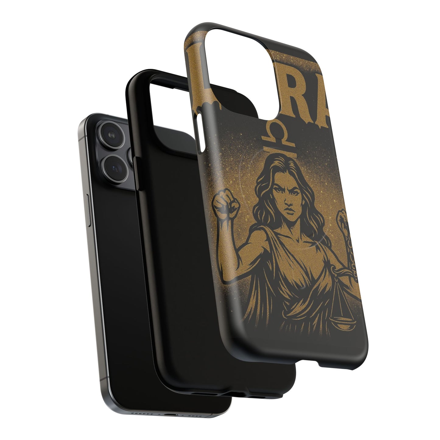 Libra Zodiac Magnetic Phone Case, Tough Phone Cover for Astrologers, Horoscope Gift, Astrology Accessory, Durable Cell Phone Protector