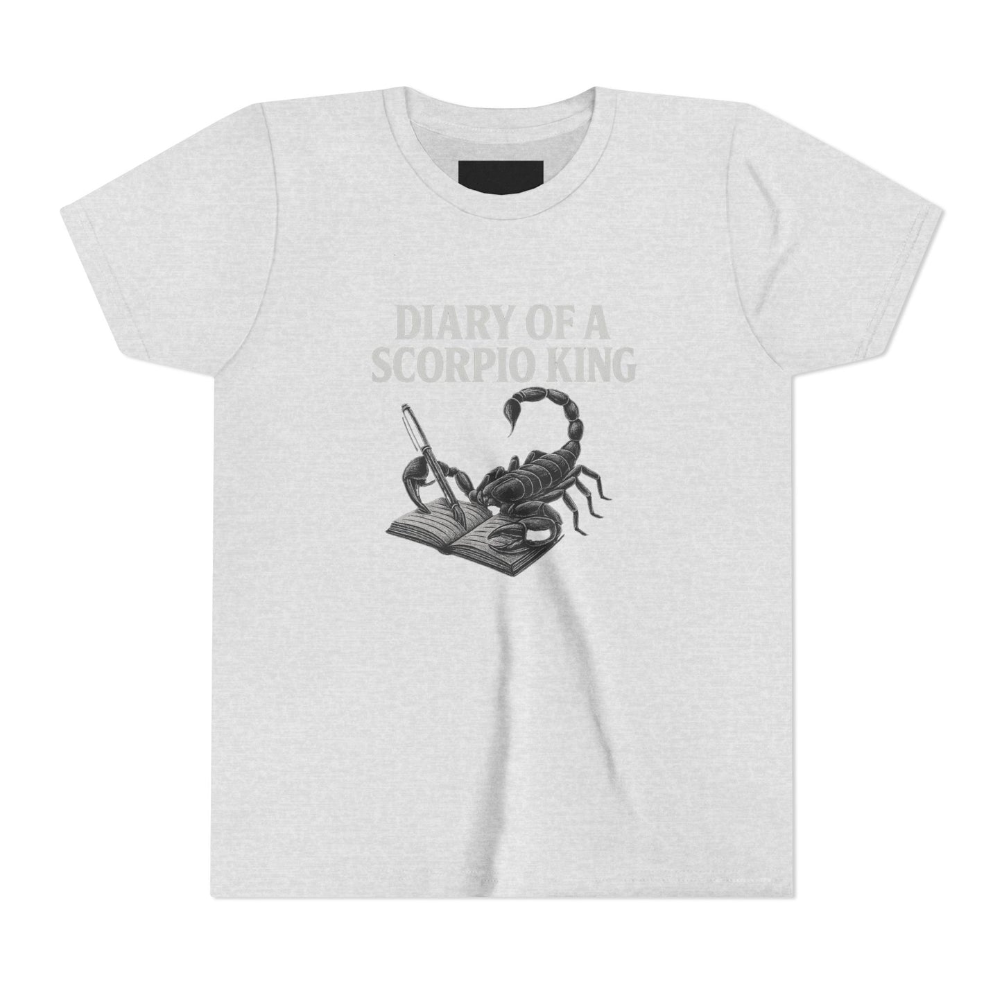 Gemini Wolf Youth Short Sleeve Tee - Astrology Shirt, Birthday Gift, Zodiac Apparel, Unique Tee for Kids