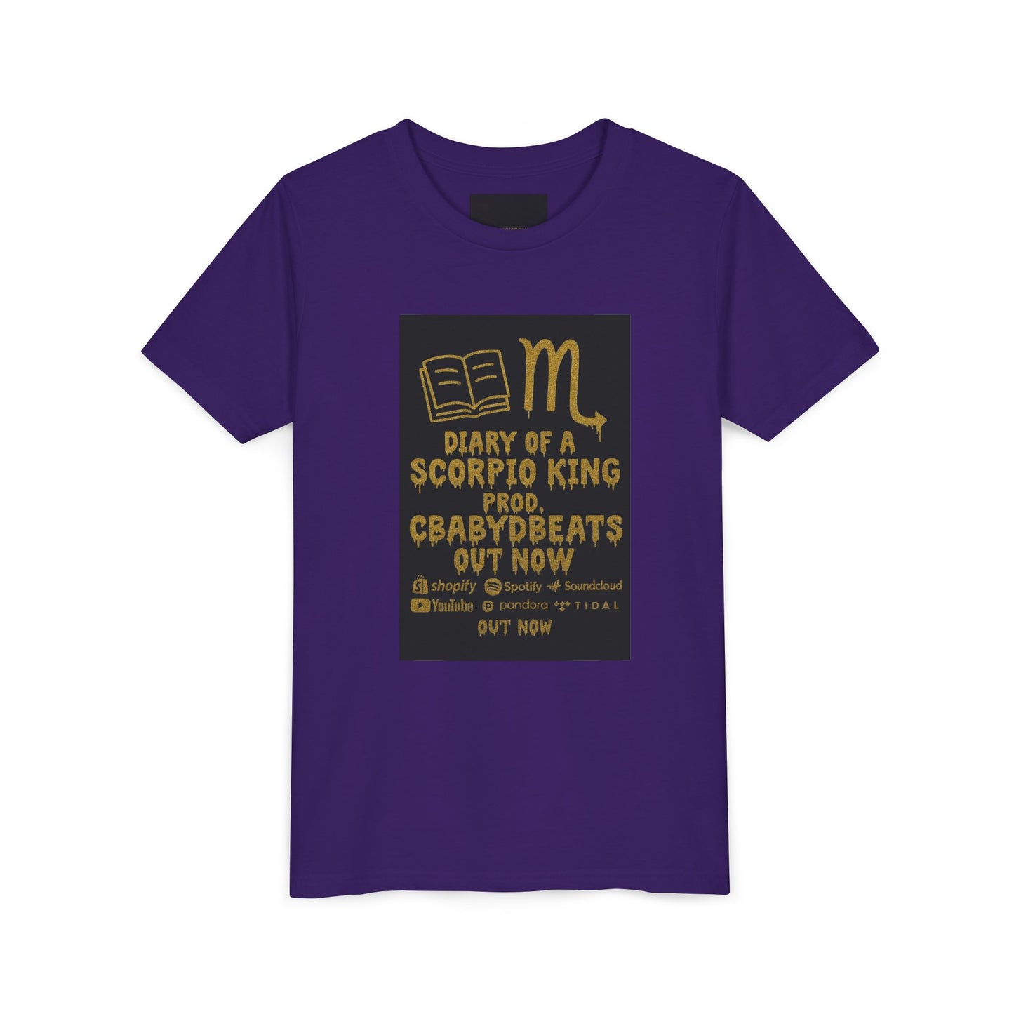 Gemini Wolf Youth Short Sleeve Tee - Astrology Shirt, Birthday Gift, Zodiac Apparel, Unique Tee for Kids