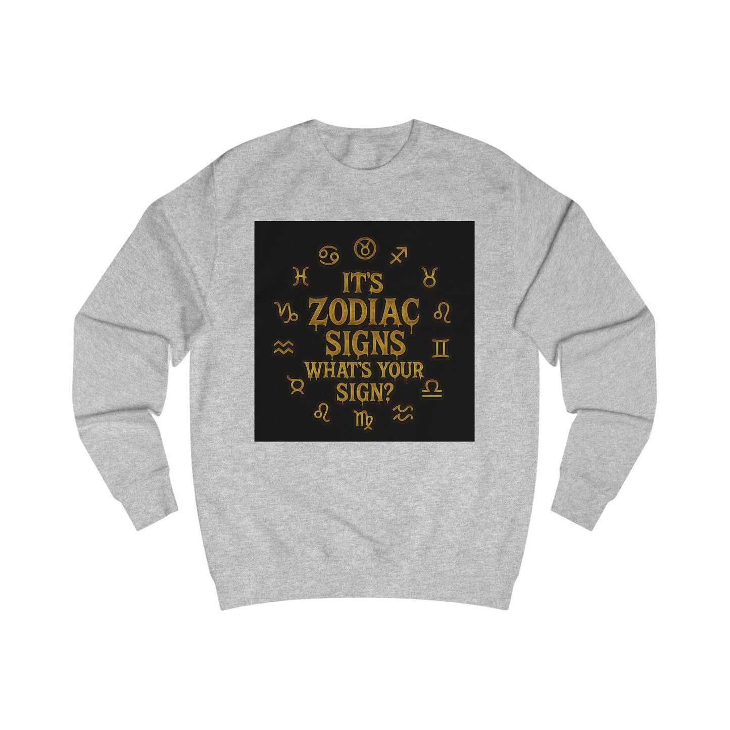 Capricorn Zodiac Unisex Sweatshirt, Astrology Gift, Birthday Sweatshirt, Astrology Apparel, Zodiac Sign Clothing, Unique Layering Piece
