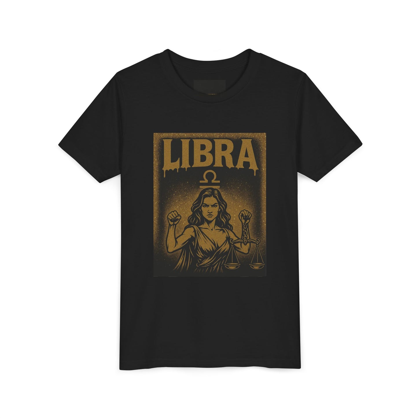 Gemini Wolf Youth Short Sleeve Tee - Astrology Shirt, Birthday Gift, Zodiac Apparel, Unique Tee for Kids