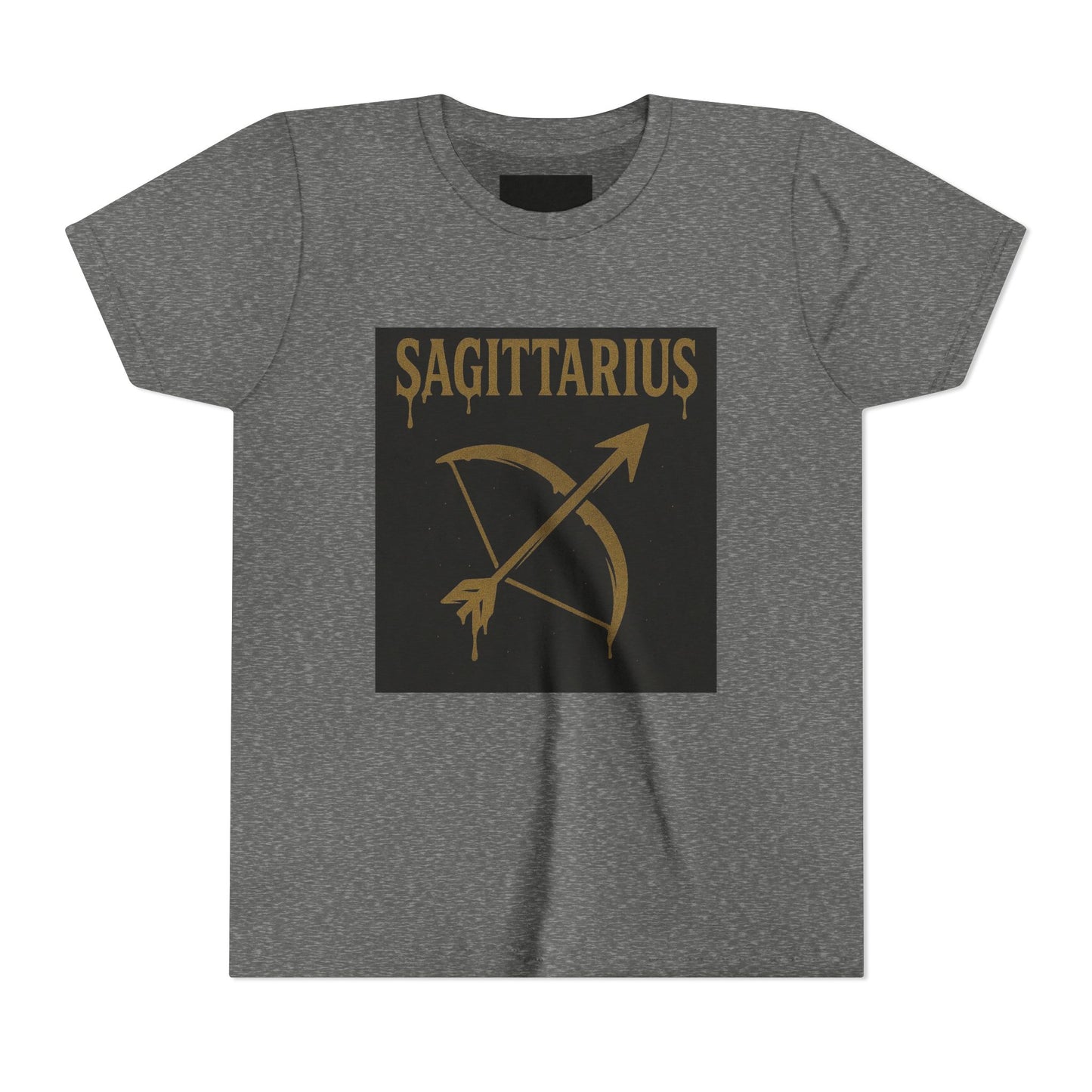 Gemini Wolf Youth Short Sleeve Tee - Astrology Shirt, Birthday Gift, Zodiac Apparel, Unique Tee for Kids