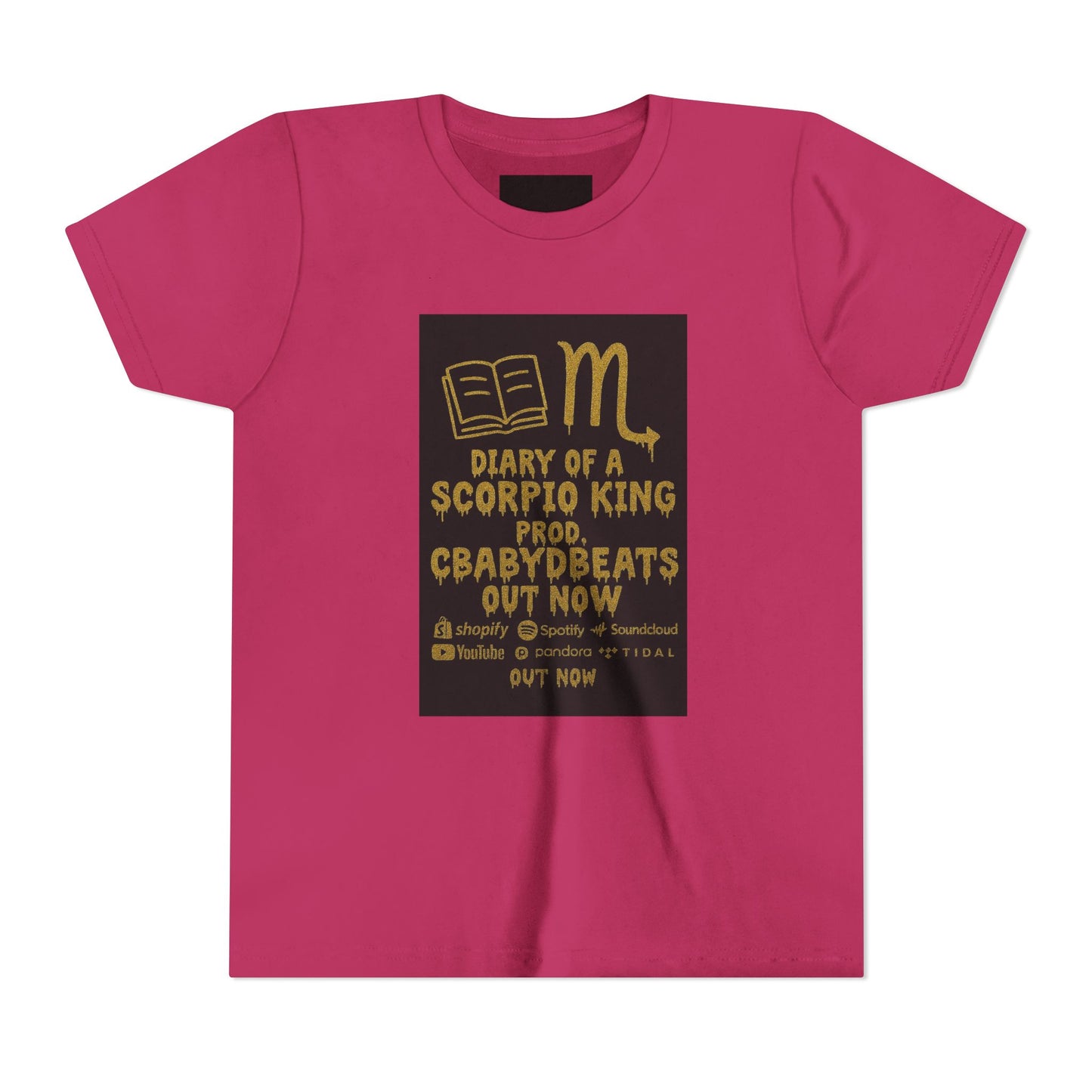 Gemini Wolf Youth Short Sleeve Tee - Astrology Shirt, Birthday Gift, Zodiac Apparel, Unique Tee for Kids