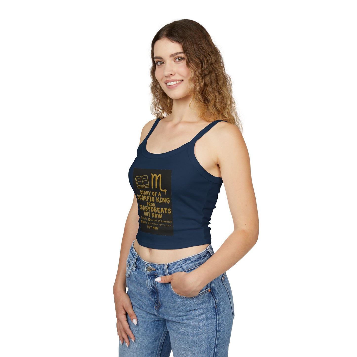 Sagittarius Zodiac Spaghetti Strap Tank Top, Astrology Apparel, Horoscope Gift, Birthday Top, Summer Fashion, Zodiac Sign Clothing