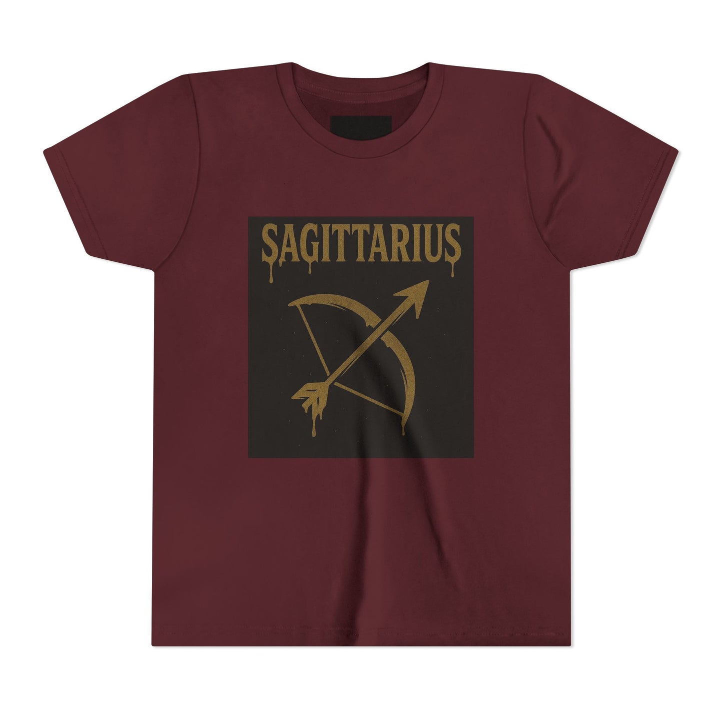 Gemini Wolf Youth Short Sleeve Tee - Astrology Shirt, Birthday Gift, Zodiac Apparel, Unique Tee for Kids