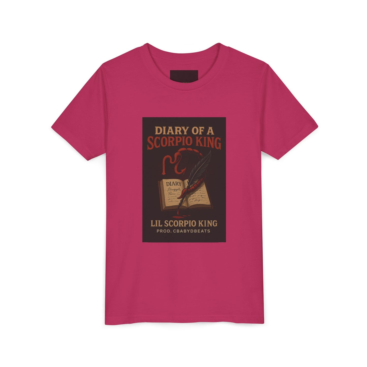 Gemini Wolf Youth Short Sleeve Tee - Astrology Shirt, Birthday Gift, Zodiac Apparel, Unique Tee for Kids