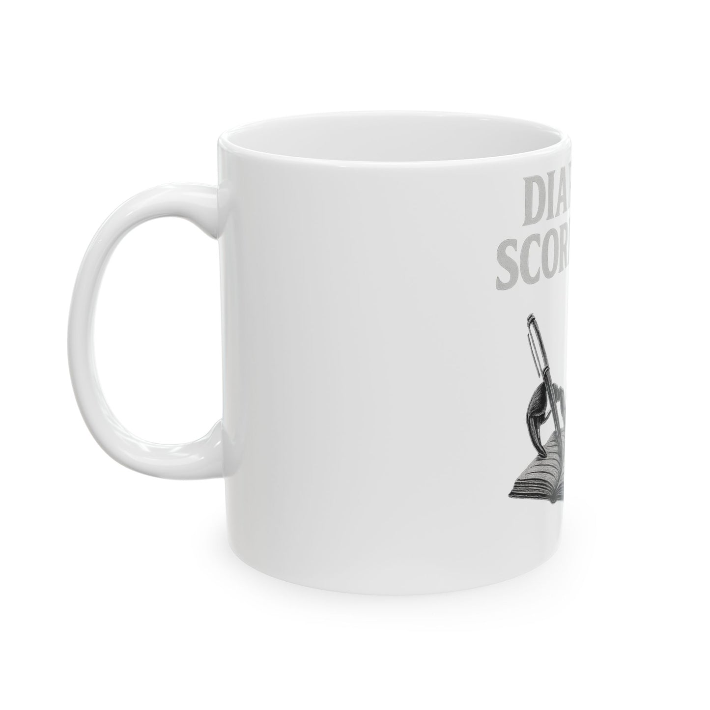 Funny Ceramic Mug, Shhh Don't Say Shi, Gift for Coffee Lovers, Home Office Decor, Gag Gift, Encourage Smiles