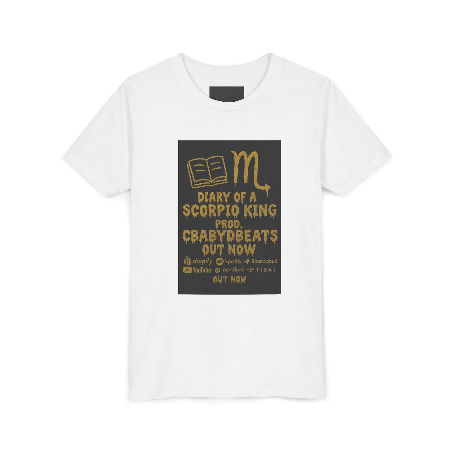 Gemini Wolf Youth Short Sleeve Tee - Astrology Shirt, Birthday Gift, Zodiac Apparel, Unique Tee for Kids