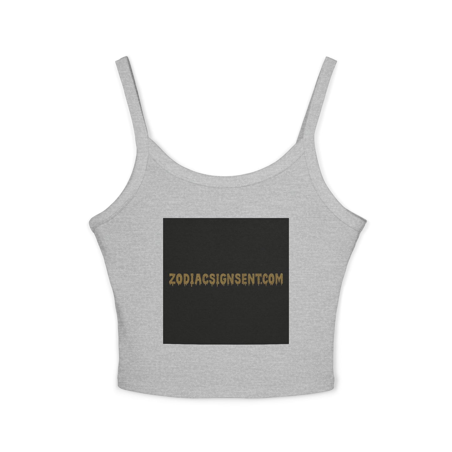 Sagittarius Zodiac Spaghetti Strap Tank Top, Astrology Apparel, Horoscope Gift, Birthday Top, Summer Fashion, Zodiac Sign Clothing
