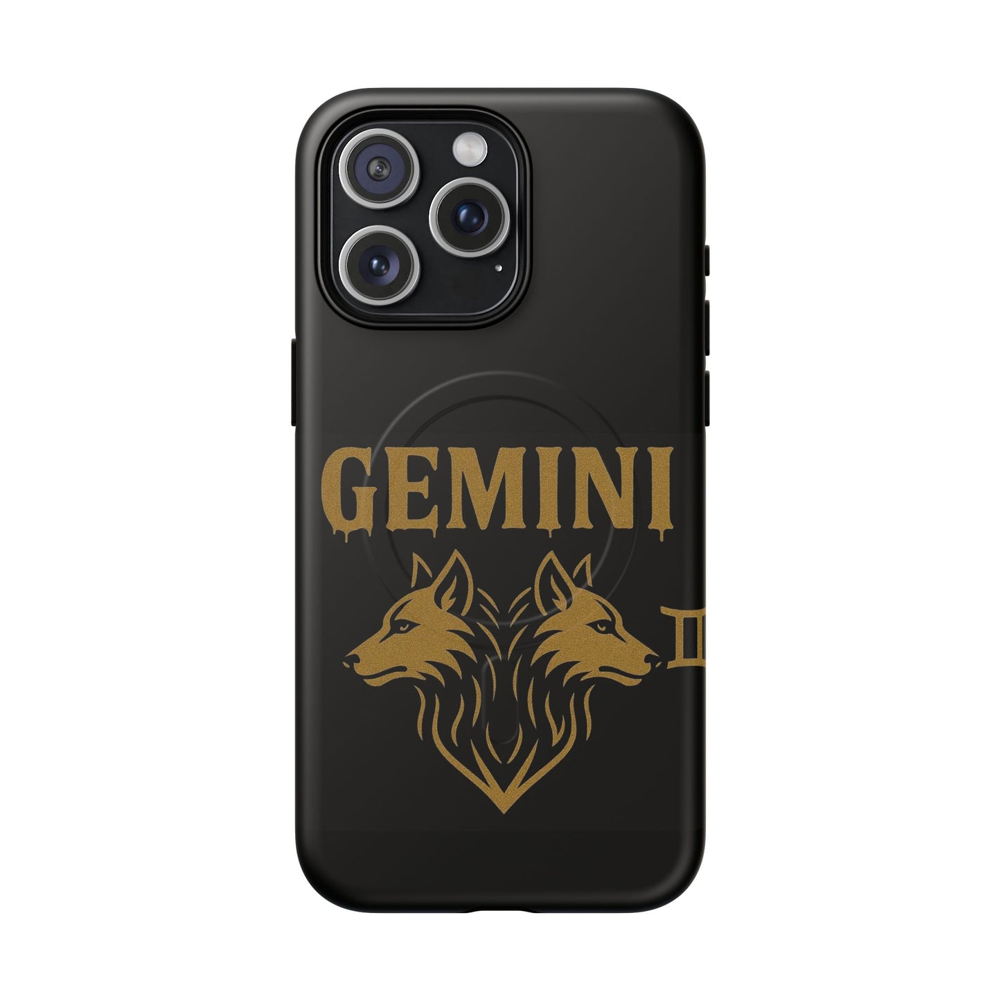 Gemini Zodiac Magnetic Phone Case, Tough Phone Cover for Astrologers, Horoscope Gift, Astrology Accessory, Durable Cell Phone Protector