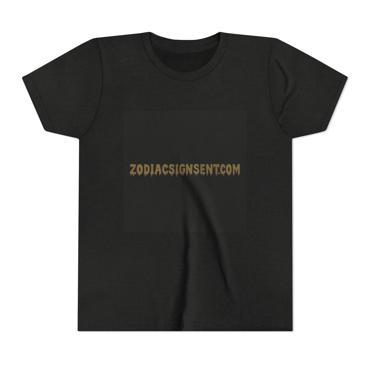 Gemini Wolf Youth Short Sleeve Tee - Astrology Shirt, Birthday Gift, Zodiac Apparel, Unique Tee for Kids