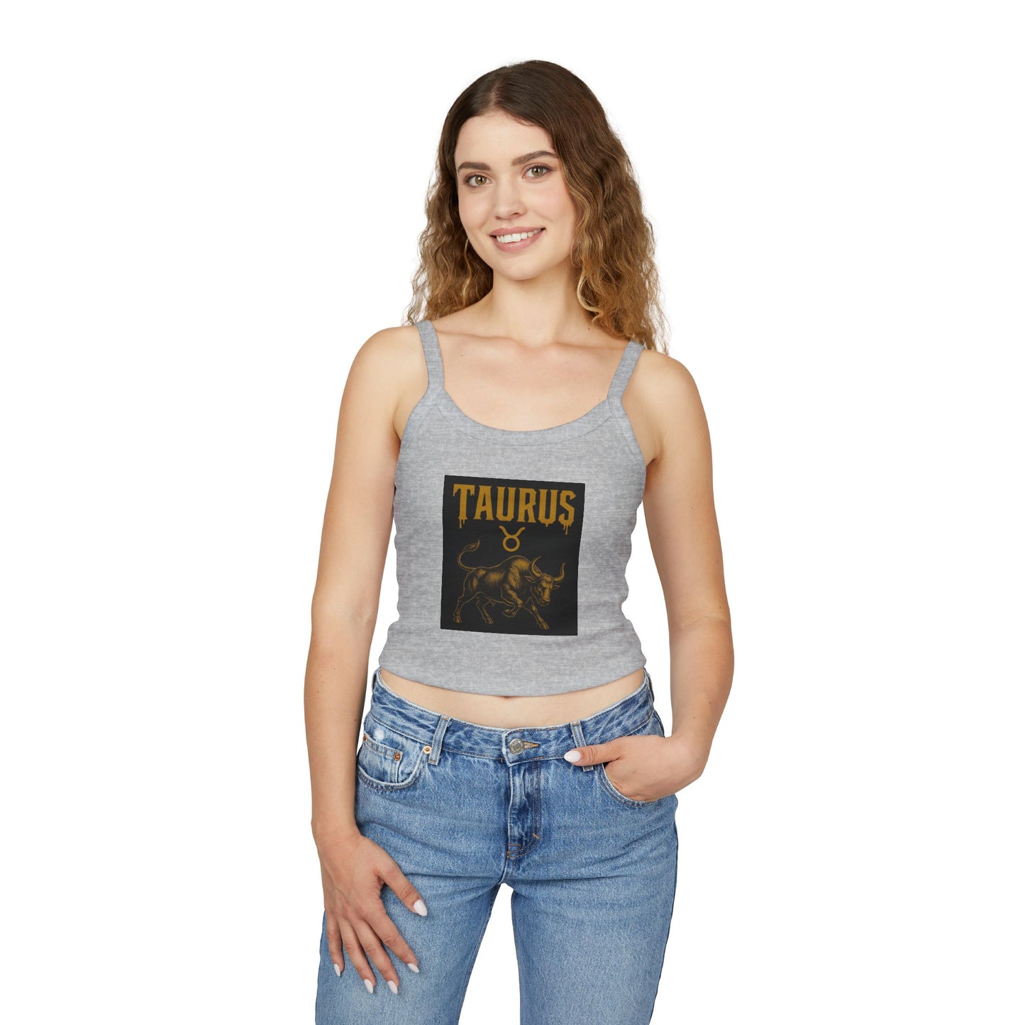 Sagittarius Zodiac Spaghetti Strap Tank Top, Astrology Apparel, Horoscope Gift, Birthday Top, Summer Fashion, Zodiac Sign Clothing