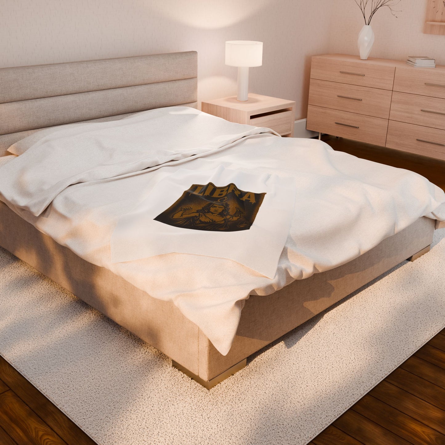 Scorpio Velveteen Plush Blanket | Cozy Zodiac Throw, Astrology Gift, Unique Home Decor, Birthday Gift for Scorpio, Warm & Soft Blanket