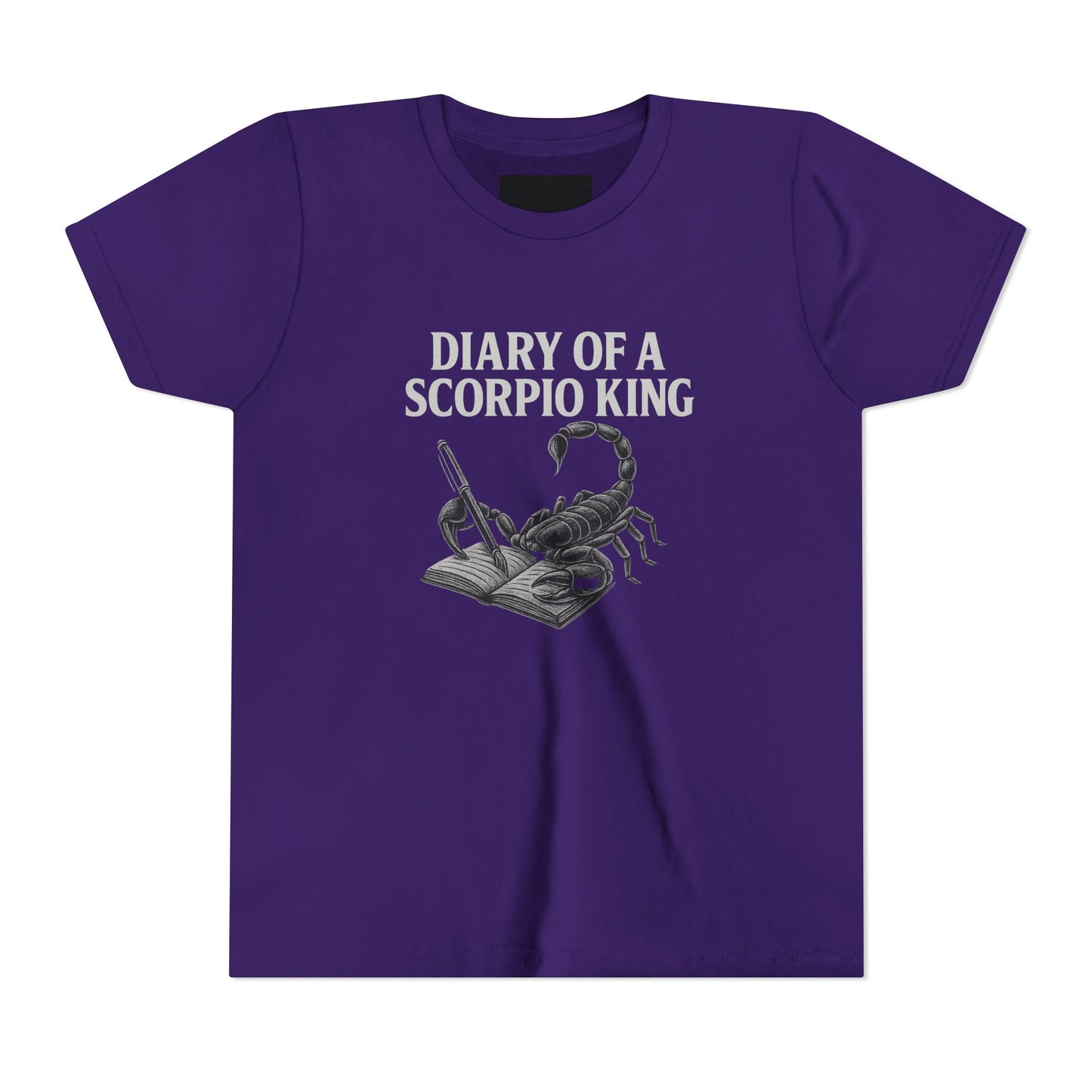 Gemini Wolf Youth Short Sleeve Tee - Astrology Shirt, Birthday Gift, Zodiac Apparel, Unique Tee for Kids