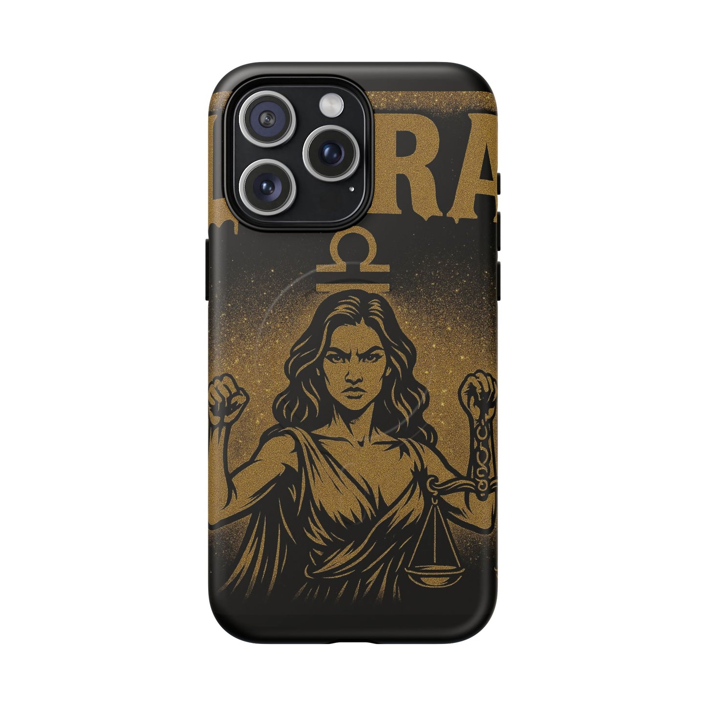 Libra Zodiac Magnetic Phone Case, Tough Phone Cover for Astrologers, Horoscope Gift, Astrology Accessory, Durable Cell Phone Protector